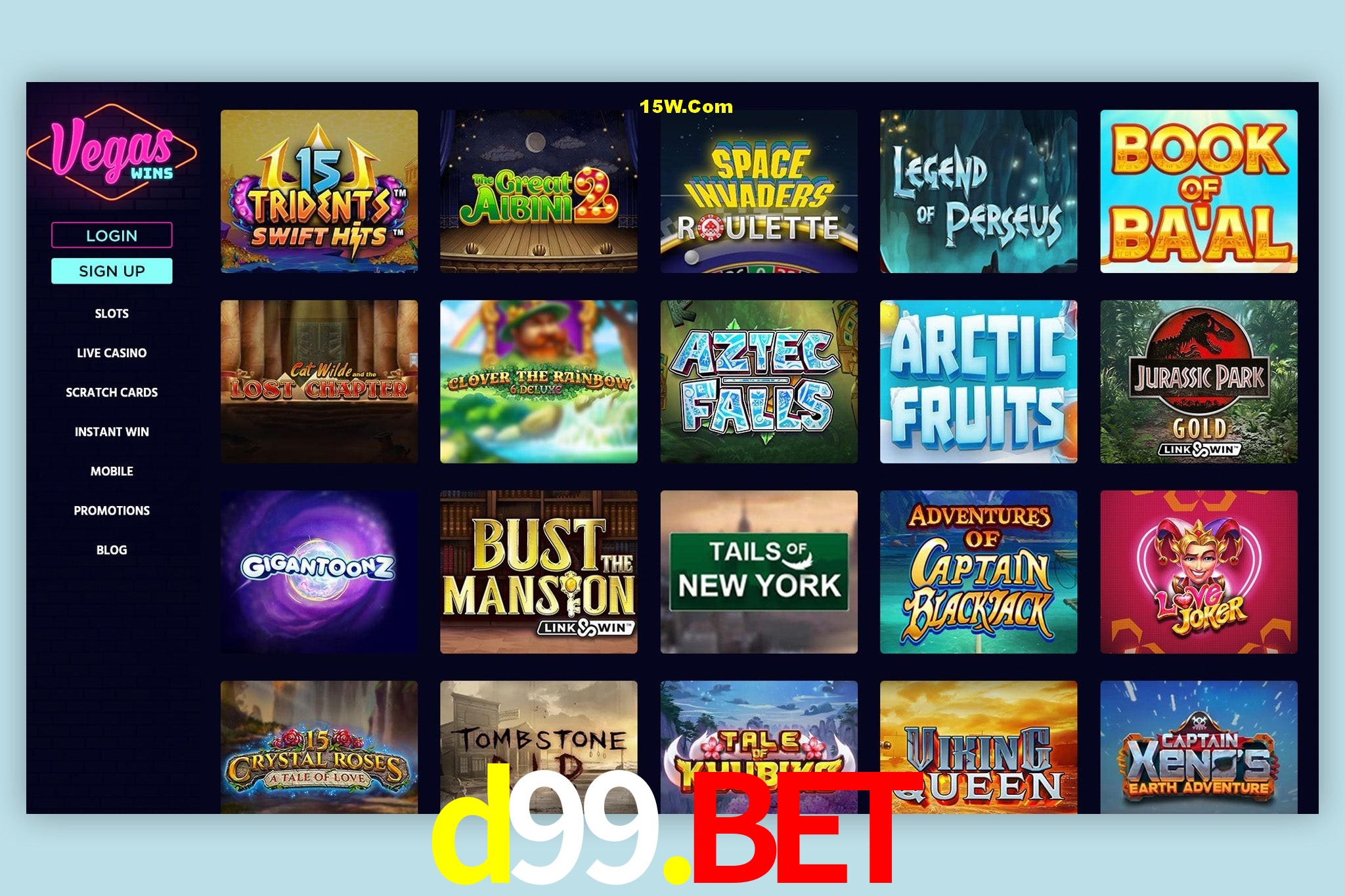 Game Providers d99.bet
